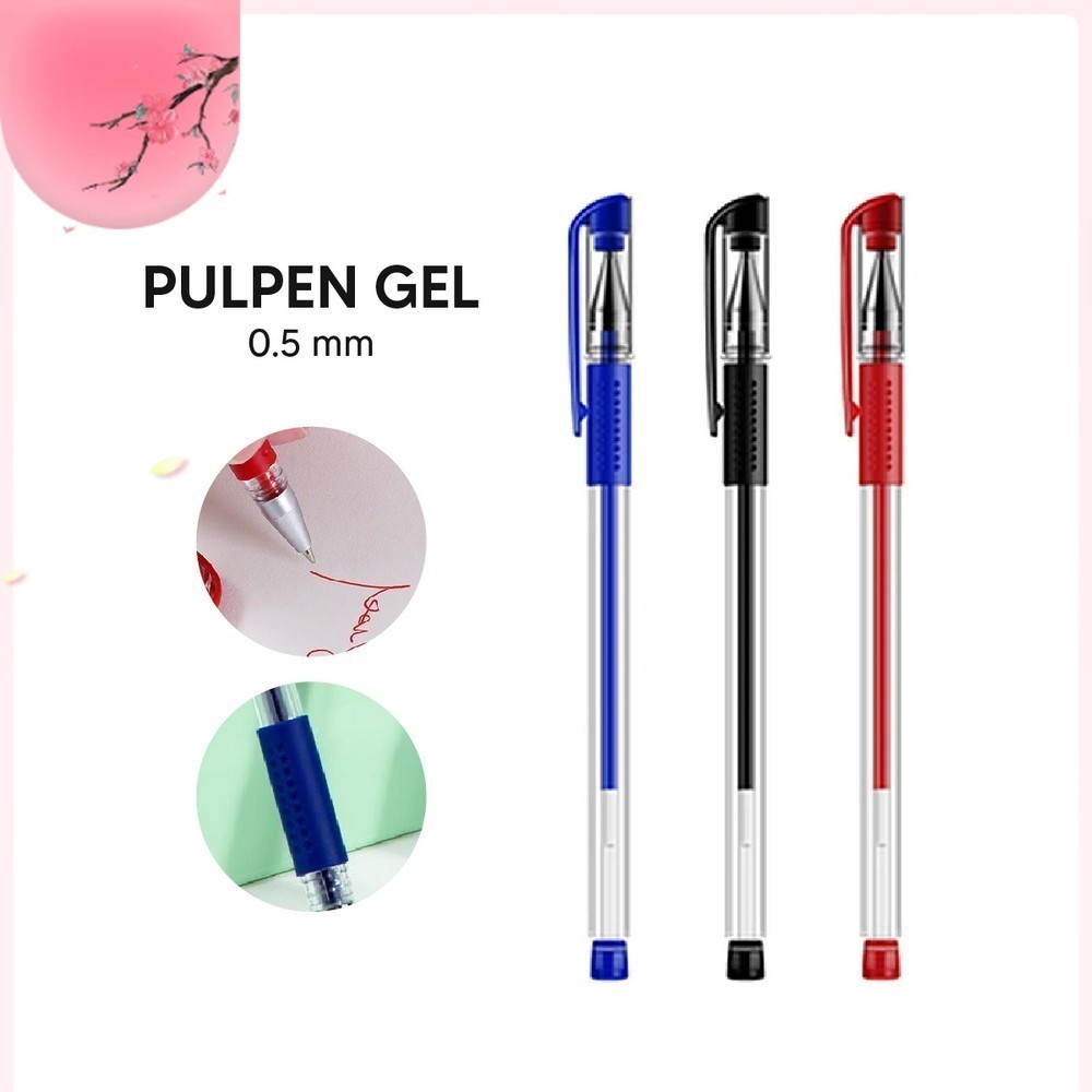 

Pena Gel A5 Alat tulis Stationary Pulpen Gel MIMI 0.5mm Standard Pena Cair Anak Sekaolah dan Kantoran