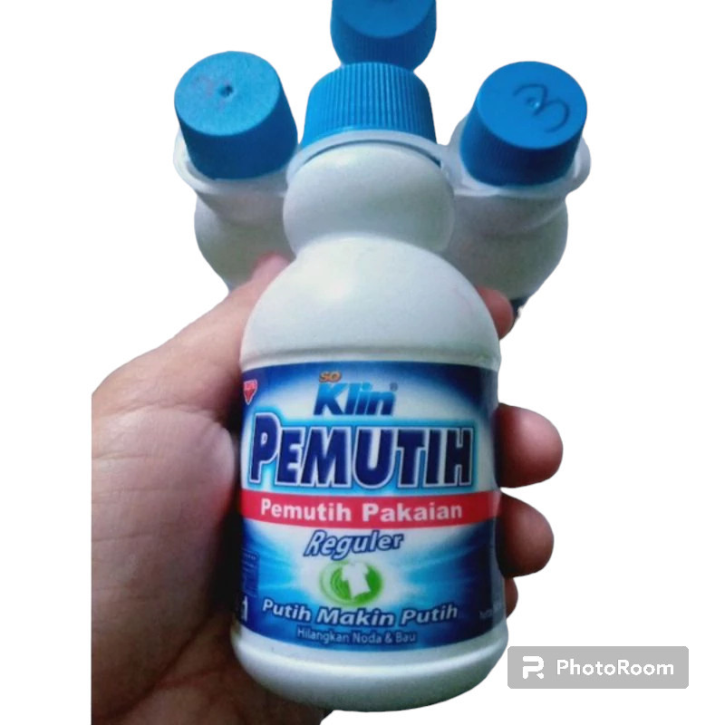 TERLARIS SO KLIN PEMUTIH PAKAIAN MINI. BOTOL100 Ml