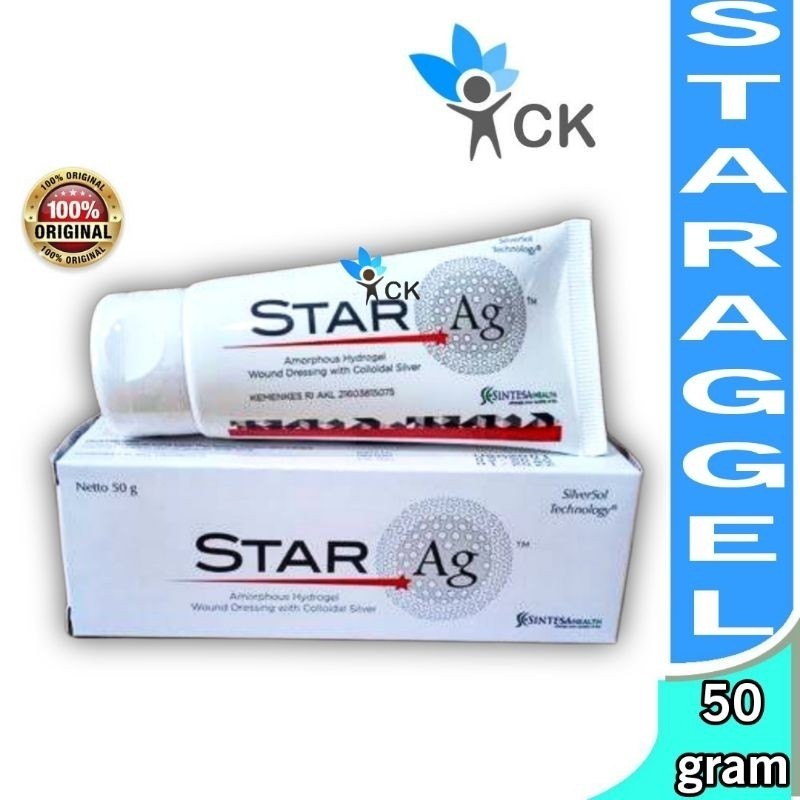 STAR-AG GEL 50 GRAM - salep luka