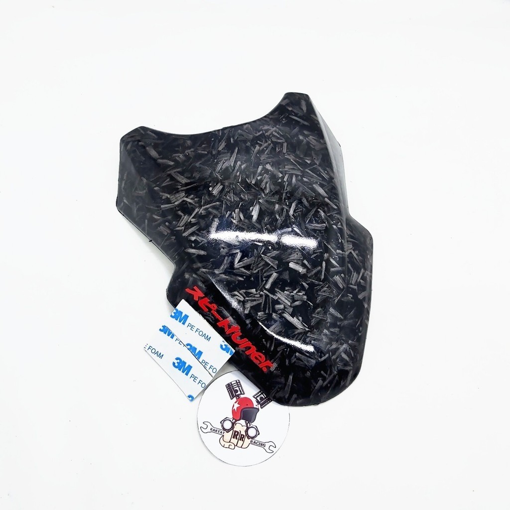 Visor vario 160 karbon forged celup - free stiker dan free double tape