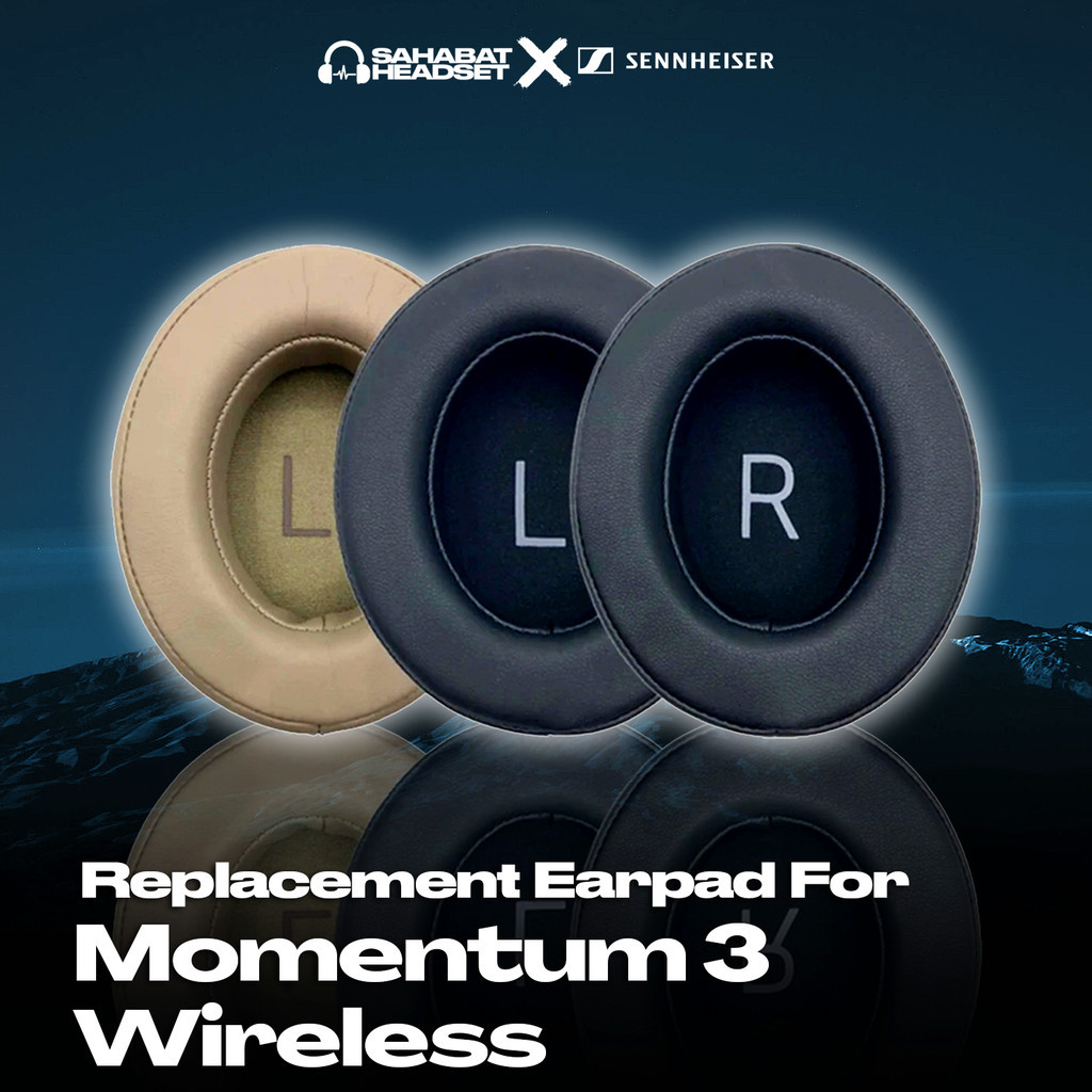 Earcup Earpad Cushion Sennheiser Momentum 3 Wireless Foam Bantalan Busa
