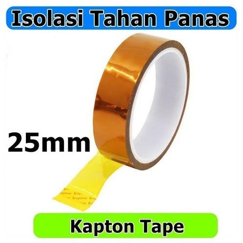 

GG05 25mm Kapton Tape Isolasi Tahan Panas High Temperature Polyimide Heat