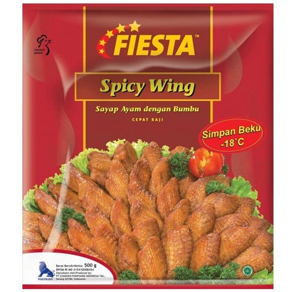 

Fiesta Spicy Chicken Wings 500 Gram