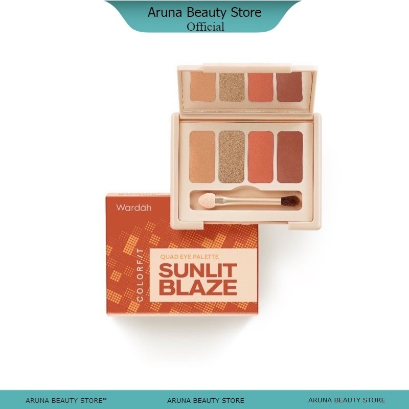 AB - WARDAH COLORFIT QUAD EYESHADOW PALLETE