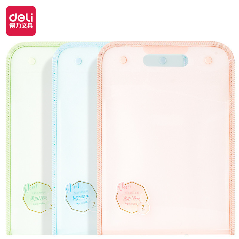 

Deli | Stylish Display Book (Clear Holder) | A4-7P | PM311