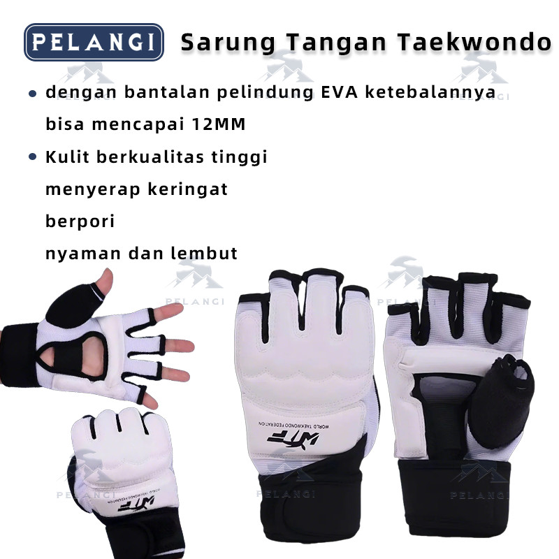 Sarung Tangan Taekwondo Pelindung Kaki Tangan Taekwondo Sarung Tangan Pelindung Taekwondo Sarung Kak