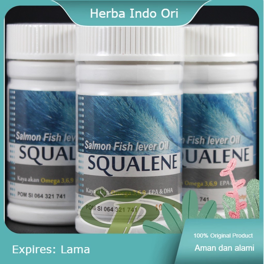 SQUALENE Fish Lever Oil Squalene AL ( Salmon )- Omega 3 6 9 EPA + DHA | Squalen
