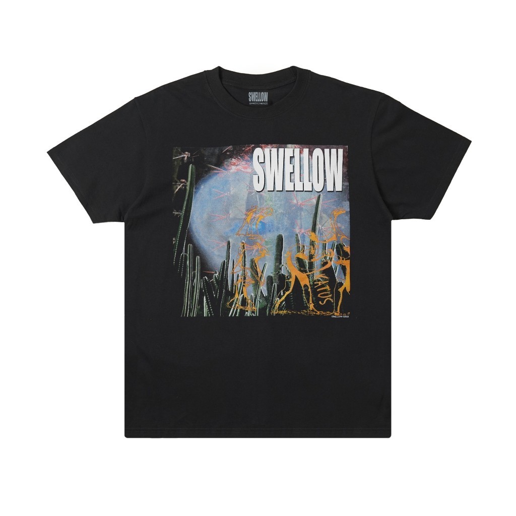 【COD】 Swellow - Katus T-shirt - Black KAOS