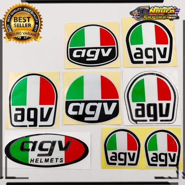 COD stiker cutting helm agv visor AGV aprilia  bahan kwalitas bagus Naziastiker