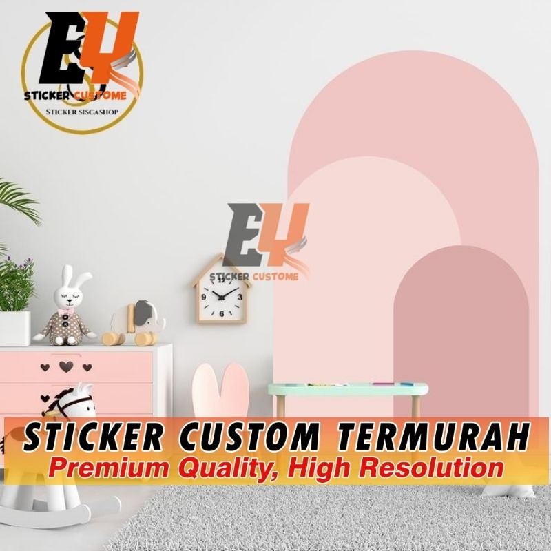 STIKER DECORASI-STIKER DINDING-WALL ARCH-WALLPAPER DINDING-STIKER ARCH