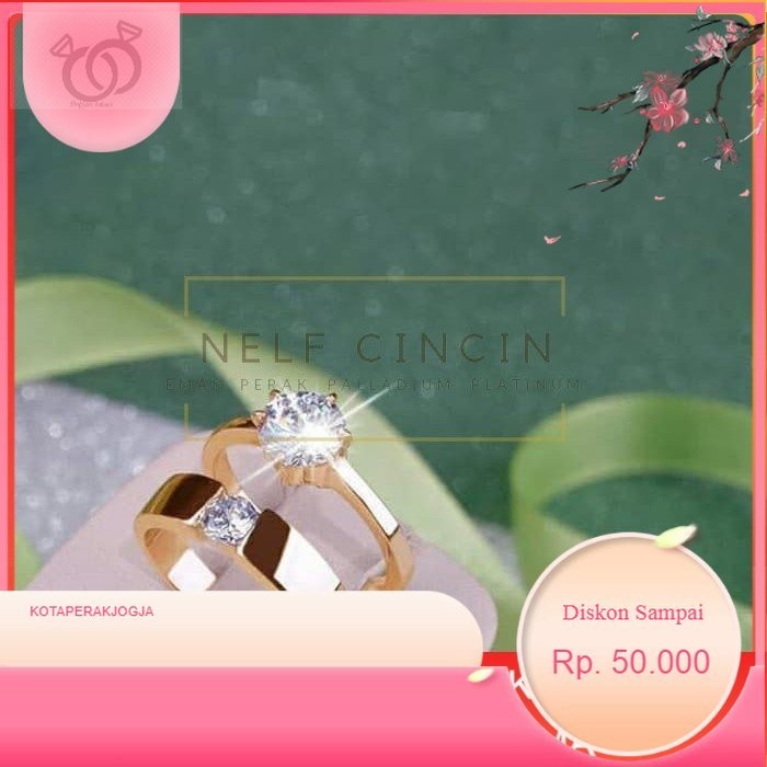 Cincin Couple Kawin Nikah - 128 perak couple - By cincin nikah