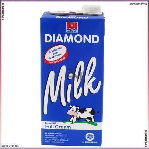 

DIAMOND FRESH MILK UHT FULL CREAM 1L | SUSU UHT