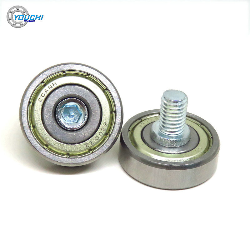 1pcs 30mm Metal Bolt Rollers With M8 Thread And 6200Z Bearing JS620030-9C2.5L12M8 Doors & Windows Hi