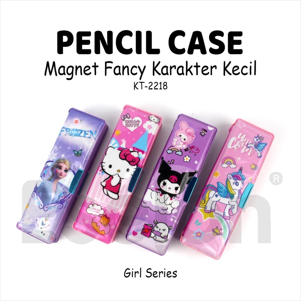 

[MaxMart] Kotak Pensil Magnet Karakter K T-2218 /Tanpa Rautan/ Tempat Pensil