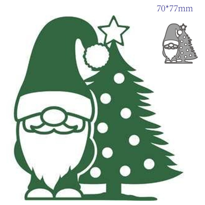 

Metal Cutting Dies Cut gnome Decoration Scrapbook Paper Craft Knife Mould Blade Punch Stencils