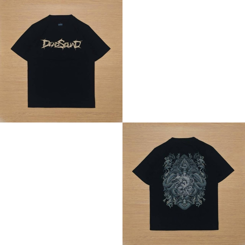 Tshirt Deadsquad - Menyangkal Sangkakala Logo Fashion trend Tee KAOS