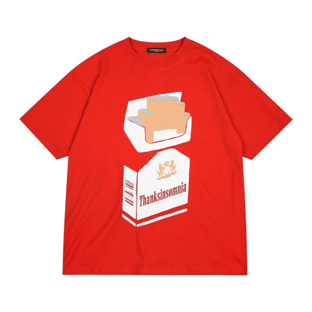【HOT】 Tshirt Oakley Red Thanksinsomnia