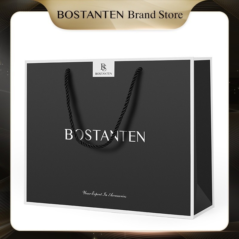 

BOSTANTEN 10th Anniversary Tas Hadiah Peringatan Tas Belanja Tas Shopping