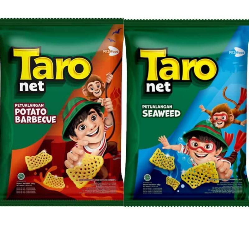 

Taro Net Snack 115 gr | Potato barbeque Seaweed