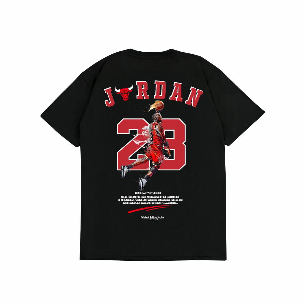 V-ChangeSAKAZUKI Kaos Baju MICHAEL JORDAN Basket Ball BasketBall NBA Tshirt SportKaos katun  kaos sa