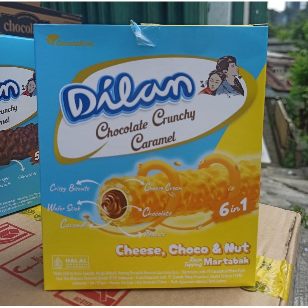 

Dilan Choco Crunchy Cheese 24 gr BOX