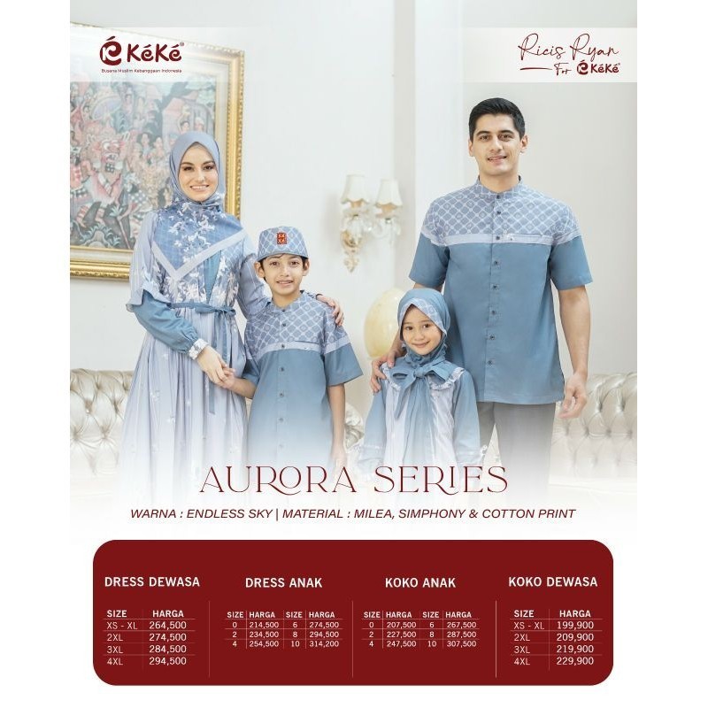 KEKE SARIMBIT AURORA SERIES ENDLESS SKY