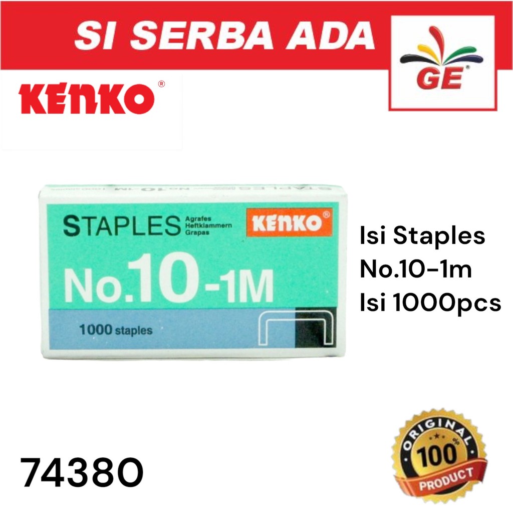 

KENKO Isi Staples No10-1m 1000pcs 74380