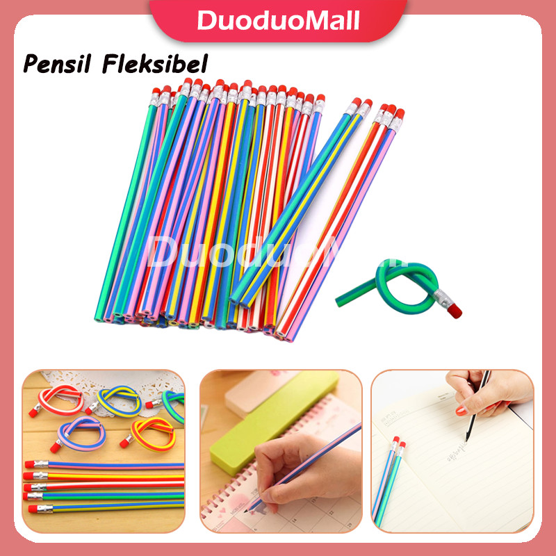 

Pensil Fleksibel /Unik Lucu Alat Tulis Sekolah Anak Pencil