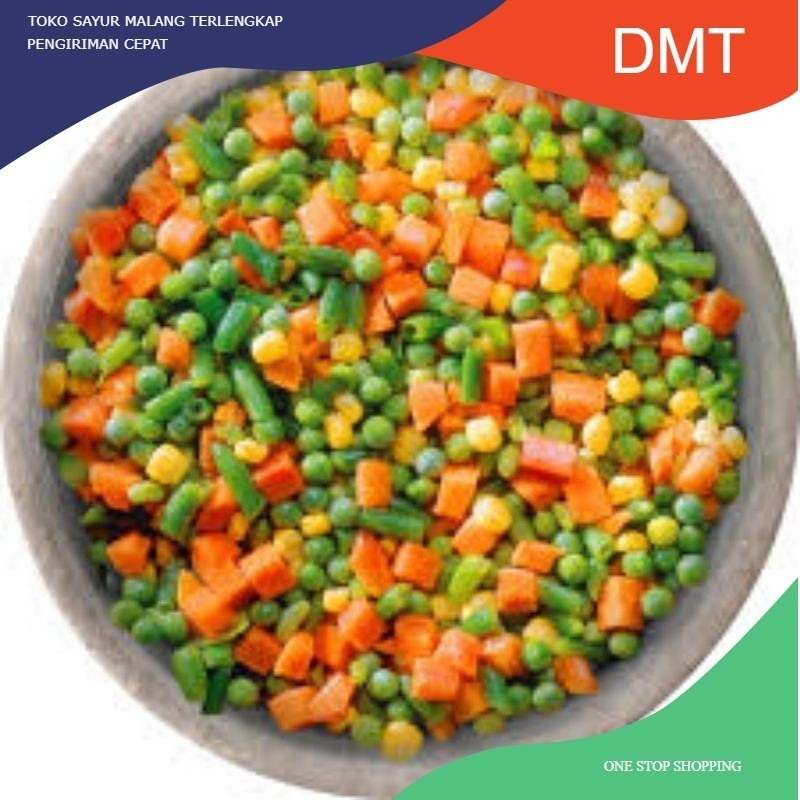 

Frozen Mix Kacang Polong , Wortel , Jagung , buncisMix Vegetables