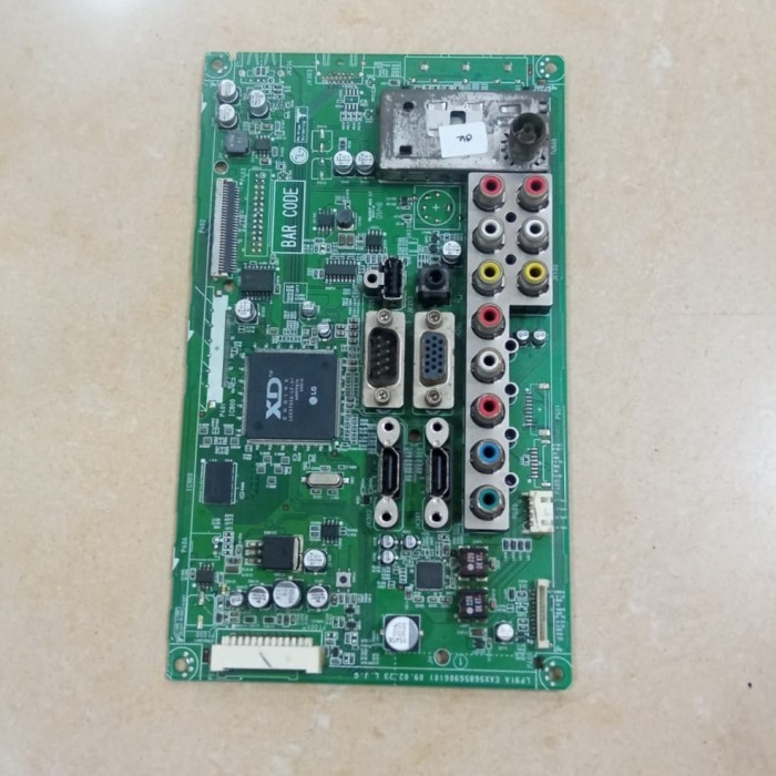 mb tv lcd LG 37LH20R LG37LH20R mainboard mesin modul board motherboard -AD87
