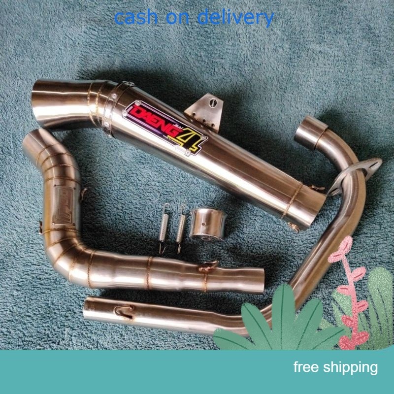 Daeng sai4 pipe for tmx /Rusi/motoposh /pinoy/racal/ext