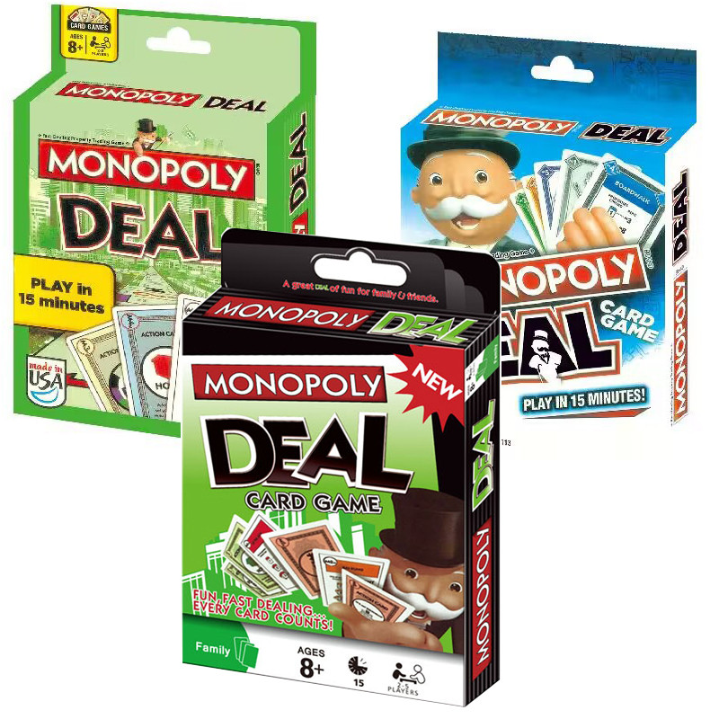 Mattel Games UNO DEAL Card Game for Family Night Featuring Tv Show Themed Graphics and a Special Rul
