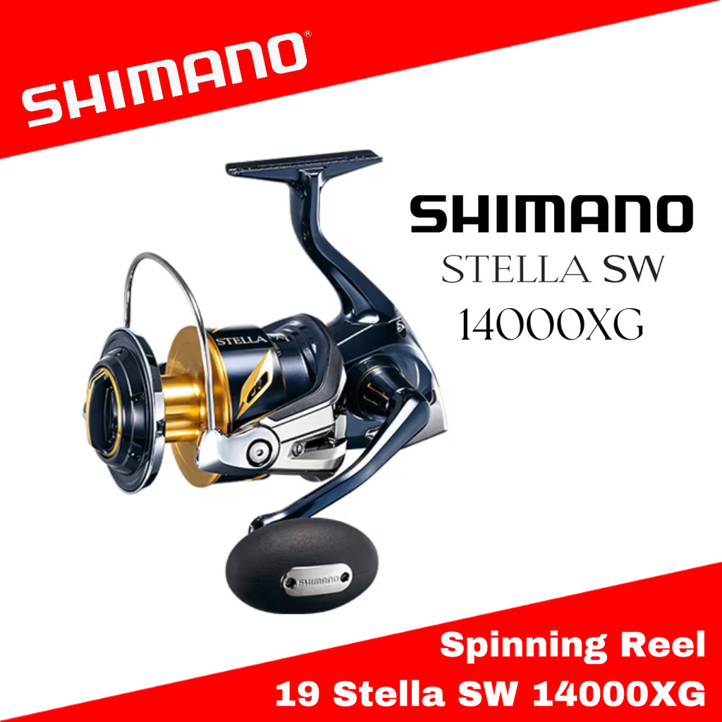 Shimano Spinning Reel Stella 19 SW 14000XG