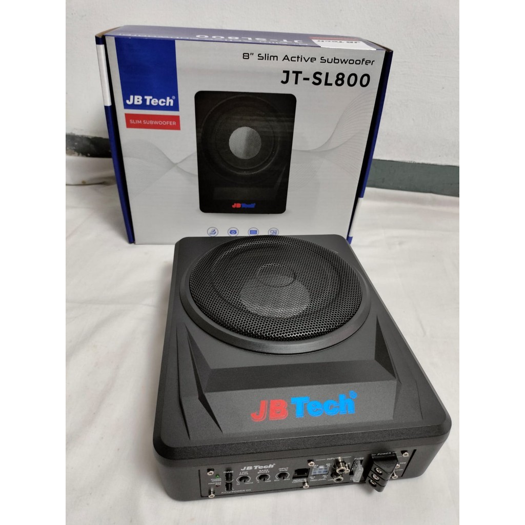 Subwoofer Aktif Kolong 8" JBTECH JT SL800 - Subwoofer Active Underseat JB TECH 8 inch