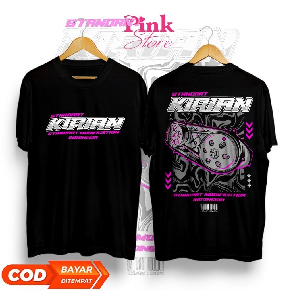 Kaos Standart Kirian / Kaos Matic Proper / Kaos Murah / Kaos Katun 24s / Kaos Matic Standart Kirian 
