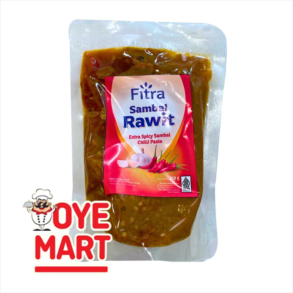 

FITRA SAMBAL RAWIT 250GR/ SAMBAL JADI SIAP PAKAI