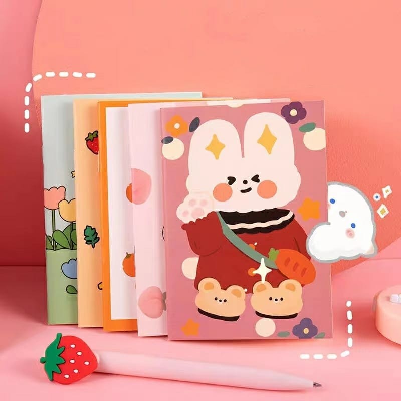 

Notebook A5 buku diary Aestetic / notebook korea style / notebook buku catatan A5 aestetic