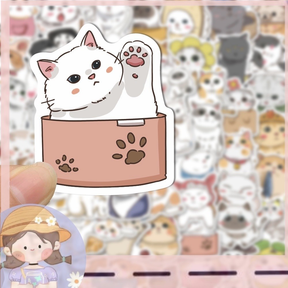 

PROMO62pcs Stiker Motif Kartun Kucing Jepang Lucu Anti Air Untuk Dekorasi laptop / Handphone HELLO.NUZA
