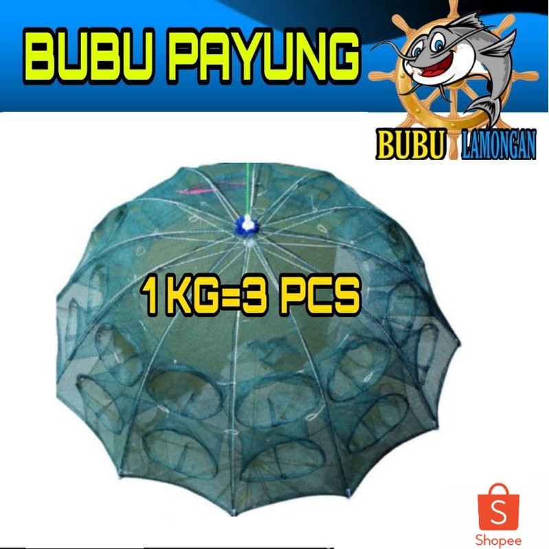 Payung Bubu/Perangkap ikan/Bubu ikan/perangkap udang/jebakan ikan udang ikan kepiting