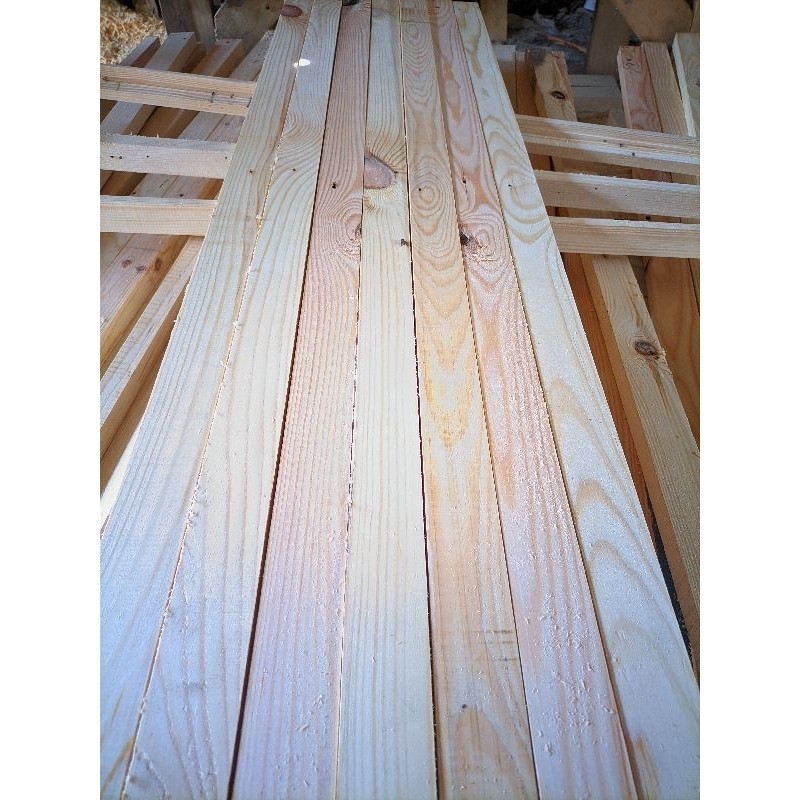 Kayu Reng Jati Belanda ukuran (2x3x50 - 150cm) Serut Halus  Bahan Furniture Dekorasi Murah