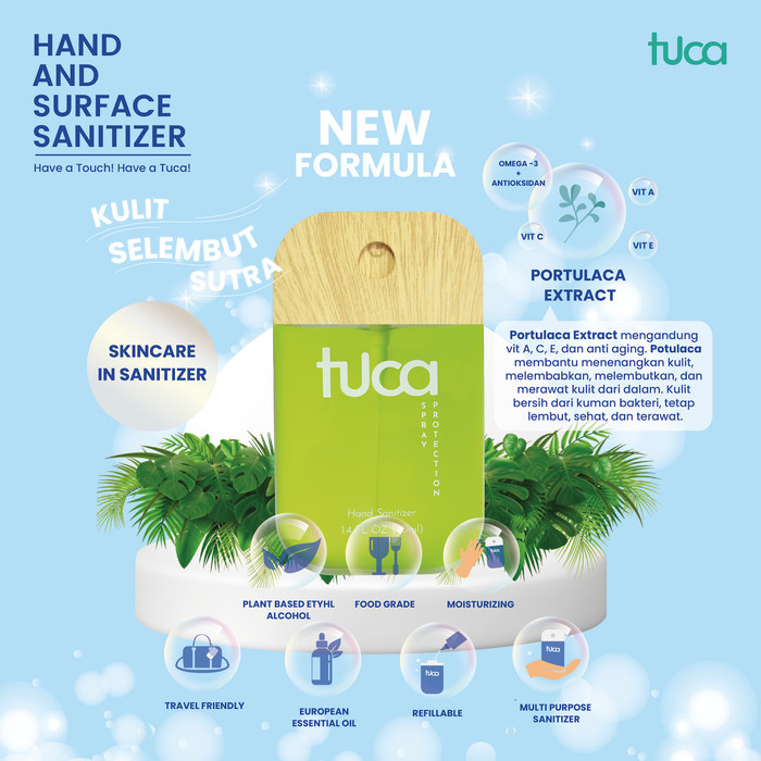 

PROMO!! - Christmas Special Design Tuca Hampers - Hand & Surface Sanitizer Gift - Xmas Z Pink