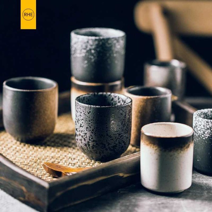 Gelas Cangkir Teh Keramik Vintage Japanese Style Ceramic Teacup