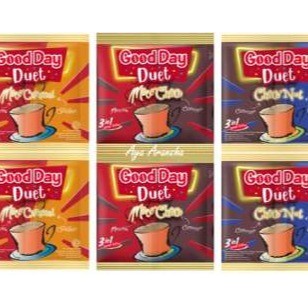 

Good Day Kopi Instant 3 In 1 Duet 110 Gram ( 5 Sachet X 22 Gram )