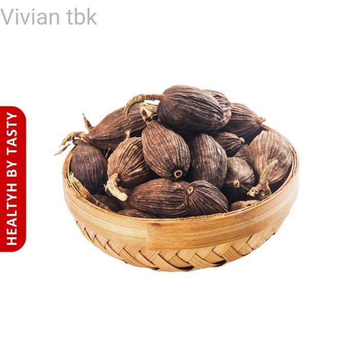

vv Cao guo Amomum tsaoko Chinese Black Cardamom Kapulaga Hitam 50 g