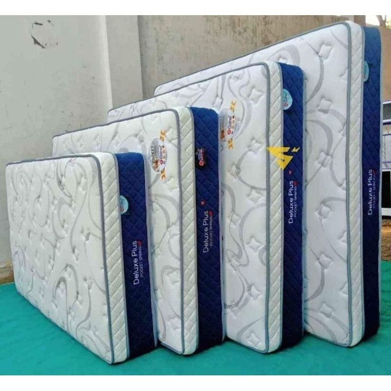 Kasur Springbed Central DELUXE PLUSH POCKET / Matras Deluxe Plush Poket / Kasur Central