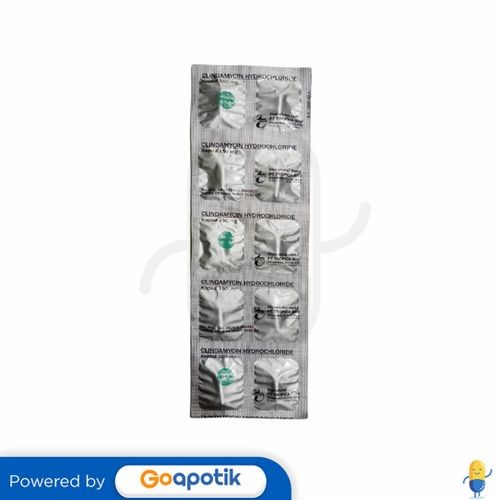 Clindamycin Hydrochloride Tropica 150 Mg Strip 10 Kapsul