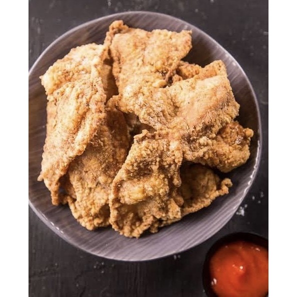 

BEST SELLER Premium Crispy Chicken Skin / Kulit Ayam Tepung Krispy
