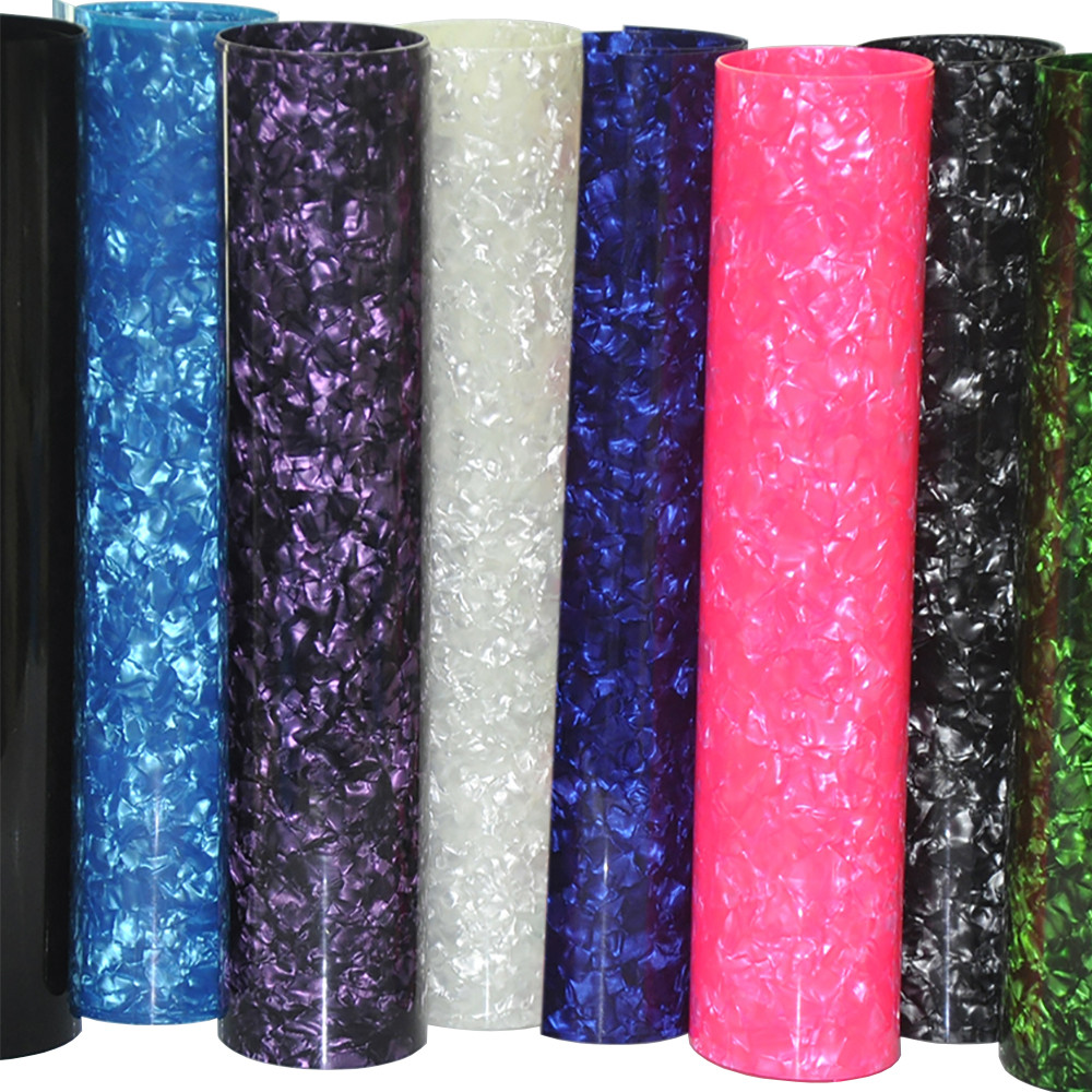 

320mm x 1300mm Celluloid Sheet 0.46mm Musical Instrument Deco Sheet DIY Drum Wrap Multi Colors