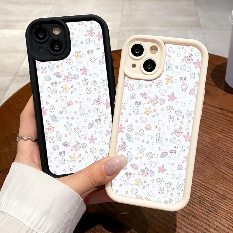 Casing Hp For Samsung 11 11 Pro Max 13 6 6S 7 7 Plus8 Plus 8 SE 2020 2022 X XS XR Soft TPU Pelindung