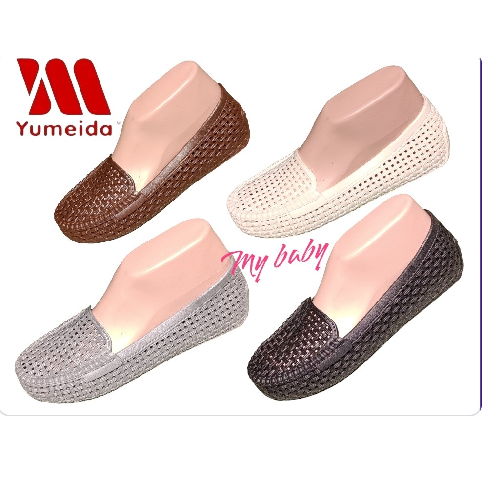 MY BABY Sepatu Wanita KARET Flat Shoes Karet Yumeida LD 3101